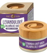 Purity Vision Levandulový krém zklidňující BIO (40 ml) - s konopím a vitaminem e