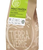 Tierra Verde Prací prášek na bílé prádlo a látkové pleny - INOVACE - pap. sáček 850 g