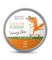 Wooden Spoon Přírodní krémový deodorant "Young fox" BIO - 60 ml