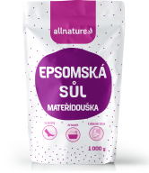 Allnature Epsomská sůl Mateřídouška (1 kg) - relaxace s nádechem mateřídoušky