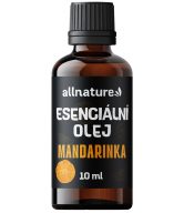 Allnature Esenciální olej Mandarinka (10 ml) - povzbuzení pro tělo a mysl