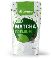 Allnature Matcha Premium BIO - 250 g - z první jarní sklizně čajových lístků