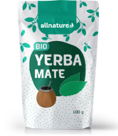 Allnature Yerba Mate čaj sypaný BIO (100 g) - s vitamíny a