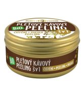 Purity Vision Kávový pleťový peeling 3v1 BIO (70 g) - pro všechny typy pleti