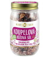 Purity Vision Růžová koupelová sůl (400 g) - omlazení těla i mysli