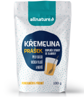 Allnature Křemelina - příchuť pomeranč (100 g) - pro krásnou pleť