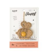 Blossombs Semínková bomba - Dárková dekorace "Bee happy" - Včelka (1 ks) - originální a praktický dárek v jednom