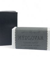 Mýdlovar Luxusní mýdlo s aktivním uhlím a tea tree - 120 g - pomůže problematické pokožce