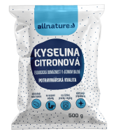 Allnature Kyselina citronová - 500 g - potravinářská kvalita