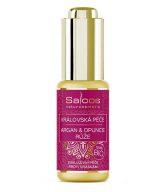 Saloos Pleťový olej Královská péče Argan & Opuncie BIO – Růže (20 ml) - krásná péče s vůní damašské růže