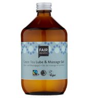 Fair Squared Lubrikační a masážní gel se zeleným čajem - 500 ml - veganský a fair trade