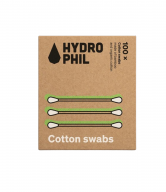 Hydrophil Vatové tyčinky do uší (100 ks) - z bavlny a bambusu
