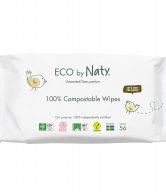 Eco by Naty Dětské vlhčené hygienické ubrousky - 56 ks - vhodné i pro velmi citlivou pokožku