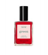 Manucurist Green schnoucí lak na nehty - Poppy Red (15 ml) - výrazná červeň vlčích máků