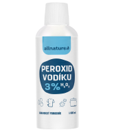 Allnature Peroxid vodíku 3% - 1 l - univerzální pomocník do domácnosti