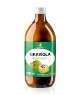 Allnature Šťáva z gravioly Premium (500 ml) - 100% přírodní