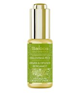 Saloos Pleťový olej Královská péče Argan & Opuncie BIO – Bergamot (20 ml) - na mimické vrásky a proti akné