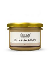 Šufan Lískooříškové máslo 100% - 190 g - z pražených ořechů