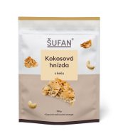 Šufan Kokosová hnízda s kešu (170 g) - křupavá lahodná svačinka