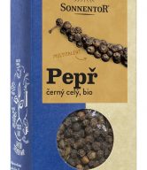 Sonnentor Pepř černý BIO - celý (55 g)