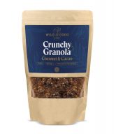 Wild & Coco Crunchy Granola Coconut & Cacao (250 g) - s nízkým obsahem lepku