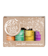 Tierra Verde Sada esenciálních olejů BIO (4 x 10 ml) - s lavandinem