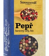 Sonnentor Pepř barevný BIO - celý (50 g) - pepř černý