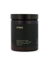 Mulieres Vonná svíčka ve skle - citrus (180 ml) - až 35 hodin hoření