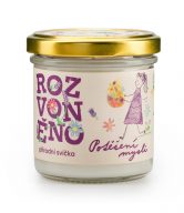 Rozvoněno Vonná svíčka - Potěšení mysli (130 ml) - s levandulí a citronovou trávou