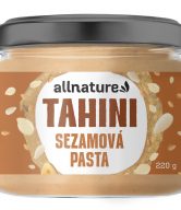 Allnature Tahini - sezamová pasta (220 g) - k přípravě hummusu i omáček