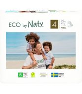 Eco by Naty Natahovací plenkové kalhotky Maxi 4 (8-15 kg) (22 ks)