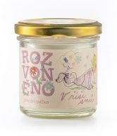 Rozvoněno Vonná svíčka - V říši snů (130 ml) - se zklidňující levandulí