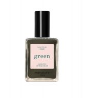 Manucurist Green schnoucí lak na nehty - Khaki (15 ml) - trendy zeleno-šedý odstín