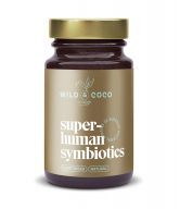 Wild & Coco Probiotika Superhuman Symbiotics (30 kapslí)