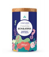 Ben & Anna Sůl do koupele - Cornflower (300 g) - uvolní svaly a zrelaxuje